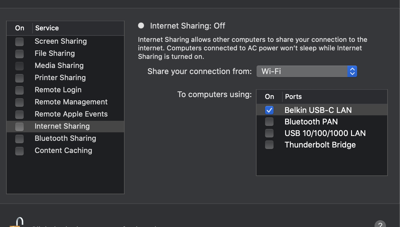 use old os x mac as for internet access